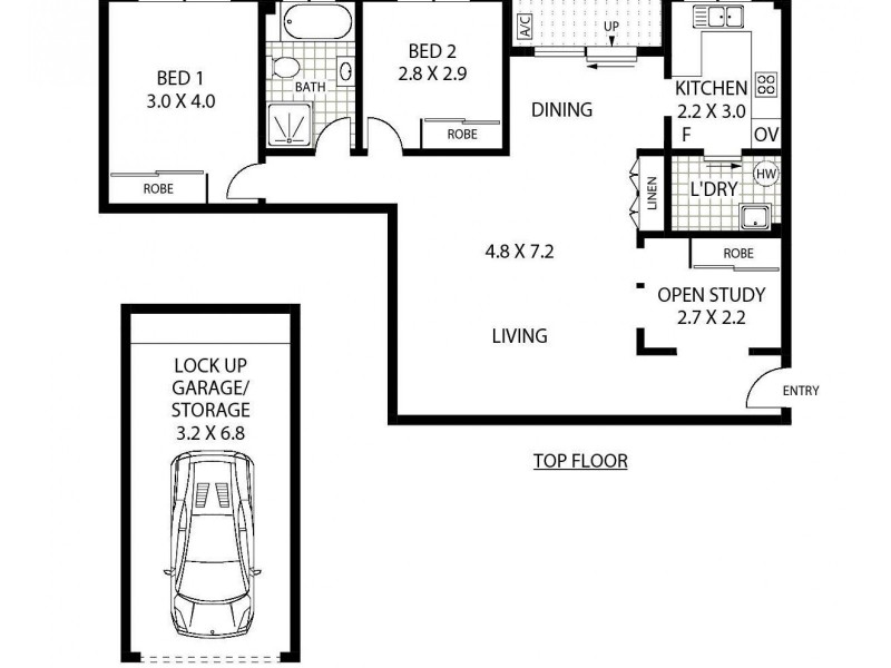 13/38-40 Marshall Street, Bankstown NSW 2200 Floorplan