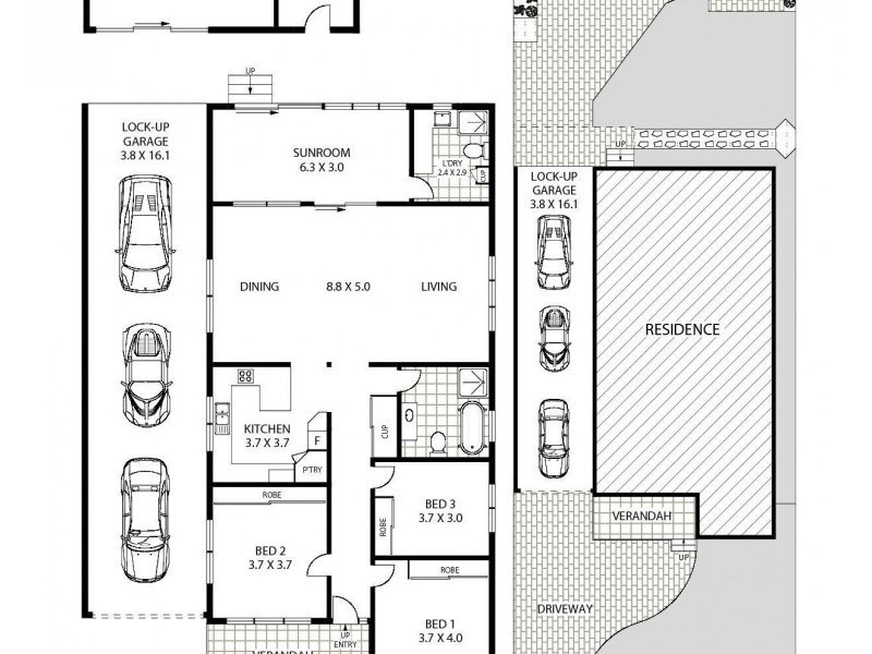 11a Como Road, Greenacre NSW 2190 Floorplan