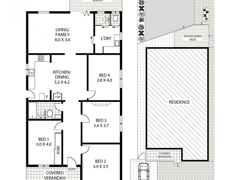26 Tangarra Street, Croydon Park NSW 2133 Floorplan