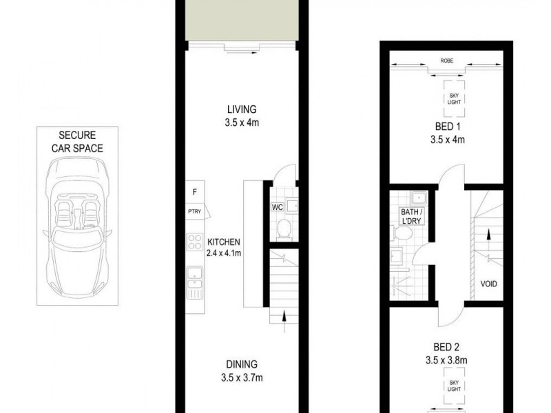37/9-19 Hillcrest Street, Homebush NSW 2140 Floorplan