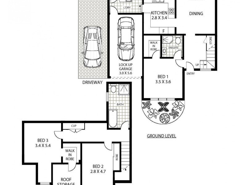 7/40 Wentworth Road, Homebush NSW 2140 Floorplan