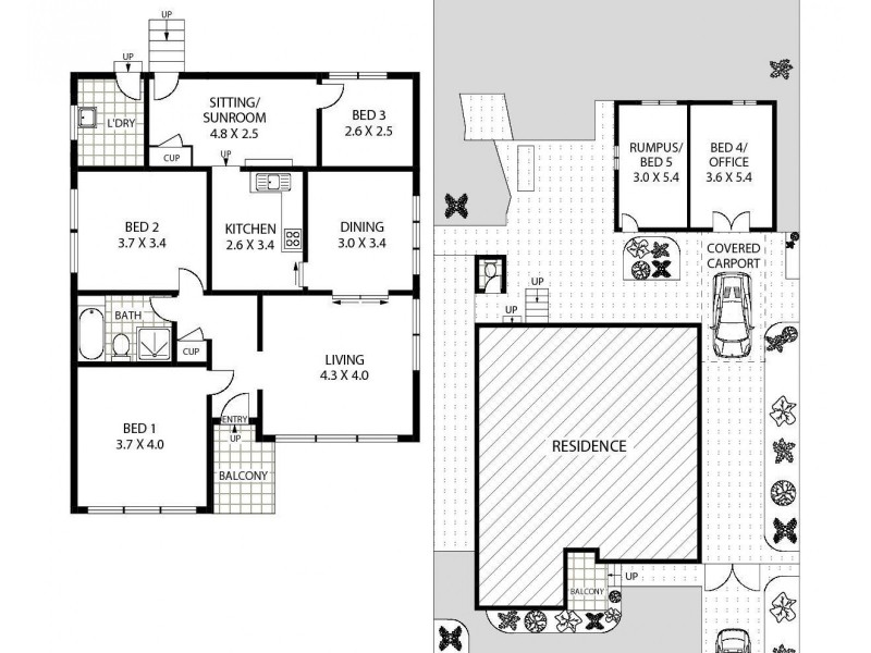 8 Birdsall Avenue, Condell Park NSW 2200 Floorplan