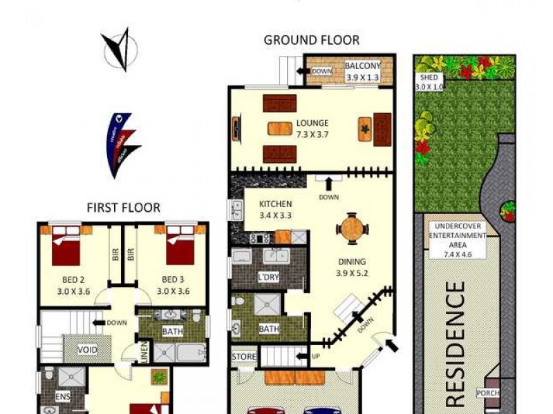 34a Scott Street, Punchbowl NSW 2196 Floorplan