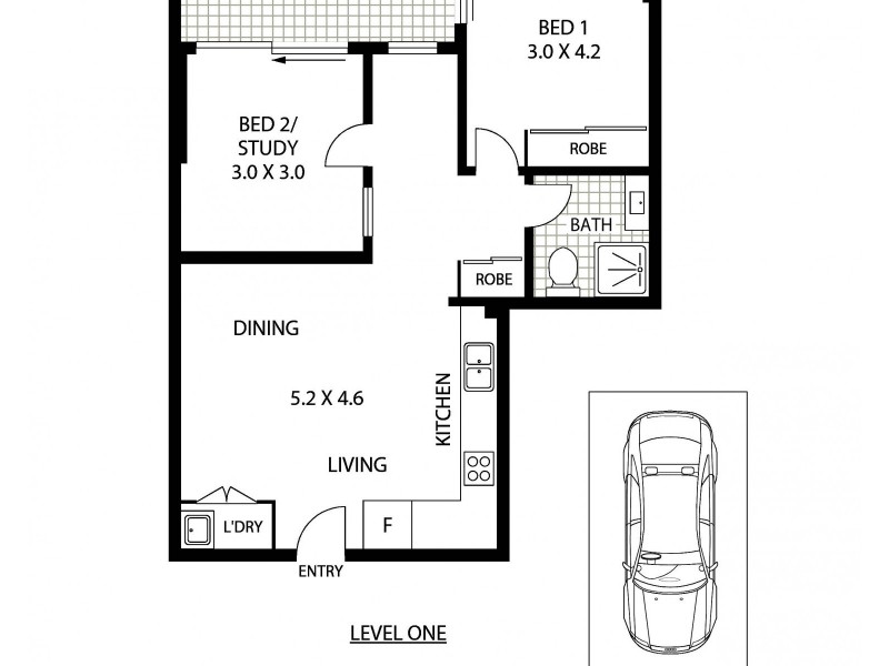 12/316 Parramatta Road, Burwood NSW 2134 Floorplan