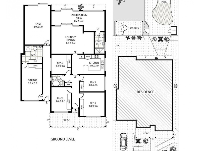 54 Water Street, Belfield NSW 2191 Floorplan