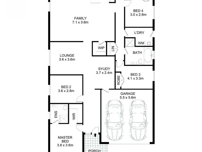 31 Burringoa Crescent, Colebee NSW 2761 Floorplan