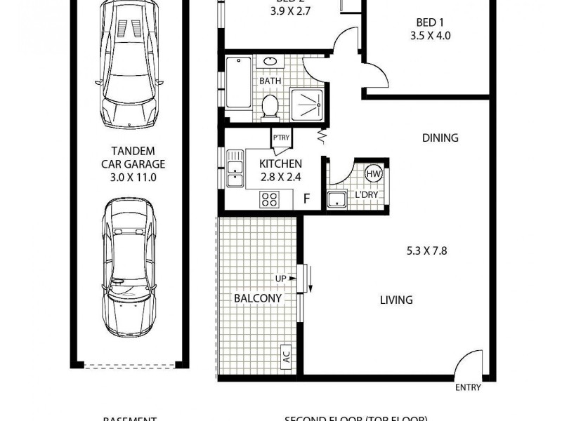 15/11-13 Milton Street, Bankstown NSW 2200 Floorplan