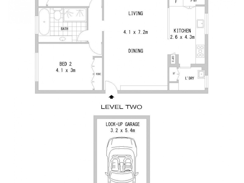 18/44-48 Milton Street, Ashfield NSW 2131 Floorplan
