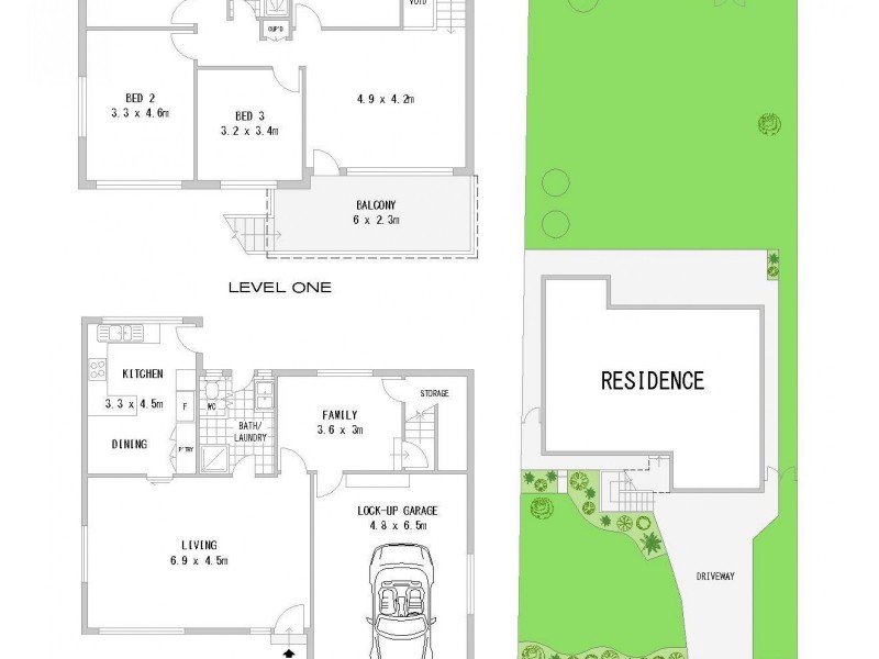 13 Gregory Street, Strathfield South NSW 2136 Floorplan