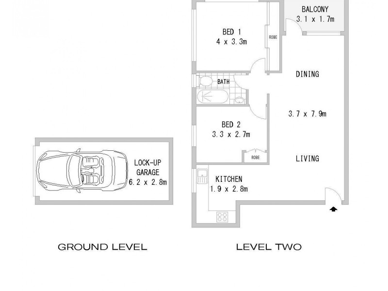14/189 Liverpool Road, Burwood NSW 2134 Floorplan