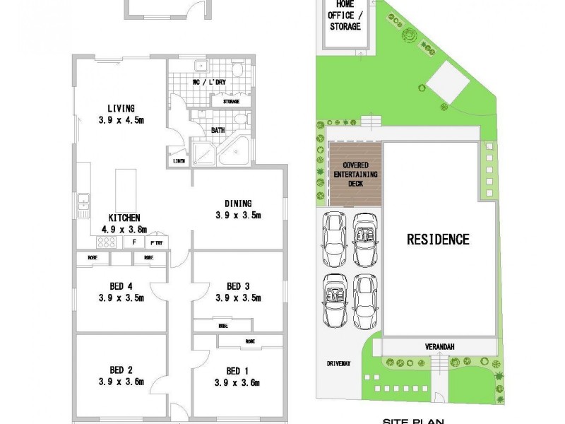 194 The Boulevarde, Strathfield NSW 2135 Floorplan
