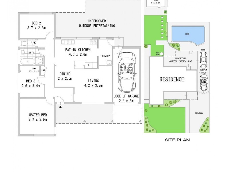 2 Kurrajong Avenue, Georges Hall NSW 2198 Floorplan