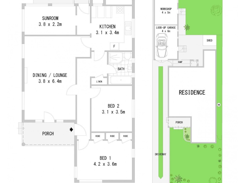 42 Armitree Street, Kingsgrove NSW 2208 Floorplan