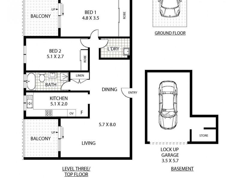 26/8-12 Hixson Street, Bankstown NSW 2200 Floorplan