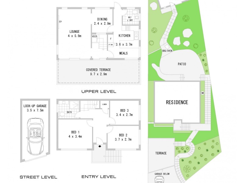 14 Carinya Road, Picnic Point NSW 2213 Floorplan
