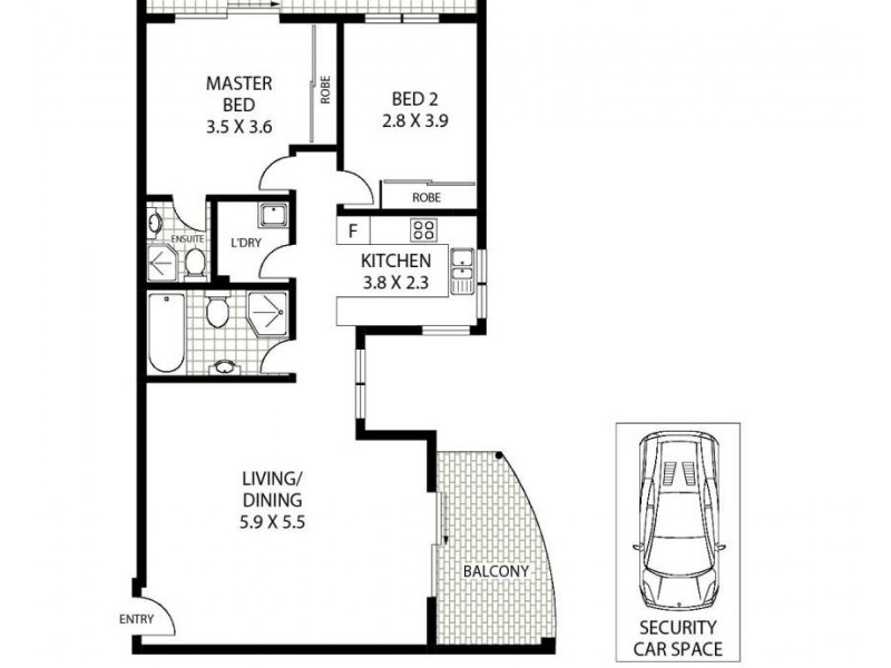 20/12 Everton Road, Strathfield NSW 2135 Floorplan