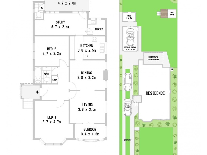 24 Karuah Street, Strathfield NSW 2135 Floorplan