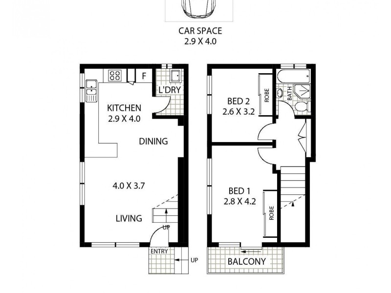 11/70 Wangee Road, Lakemba NSW 2195 Floorplan