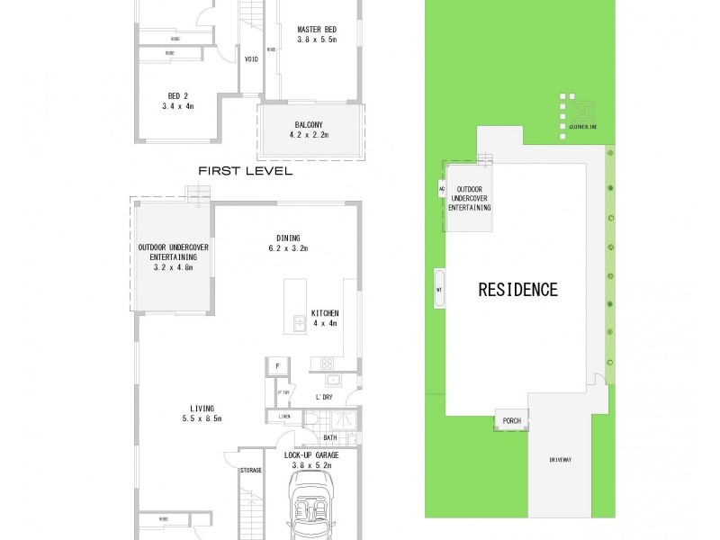 64 Tennyson Road, Greenacre NSW 2190 Floorplan