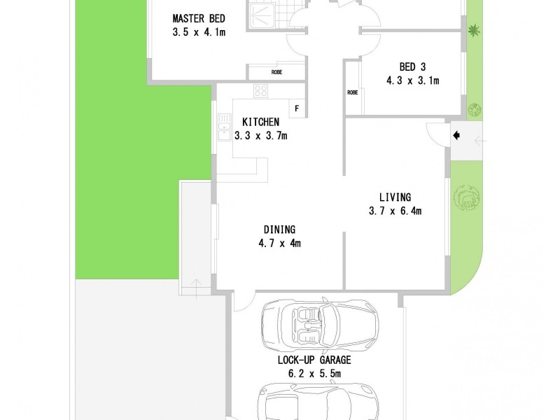 2/14 Napoleon Road, Greenacre NSW 2190 Floorplan