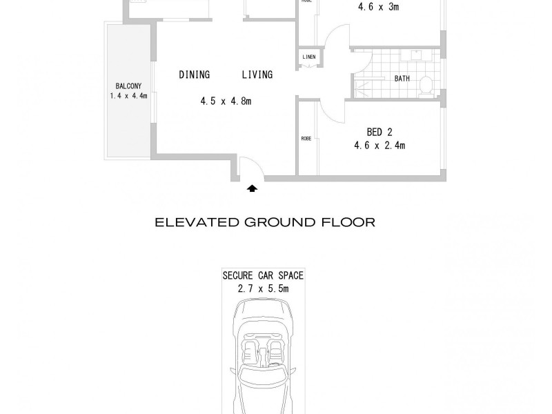 10/2a Carlyle Street, Enfield NSW 2136 Floorplan