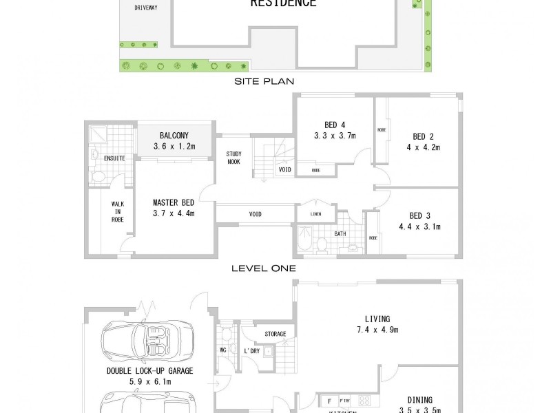 12 Kendall Inlet, Cabarita NSW 2137 Floorplan