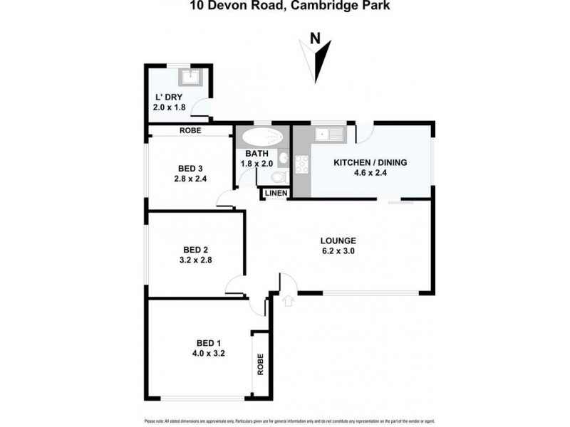 10 Devon Road, Cambridge Park NSW 2747 Floorplan