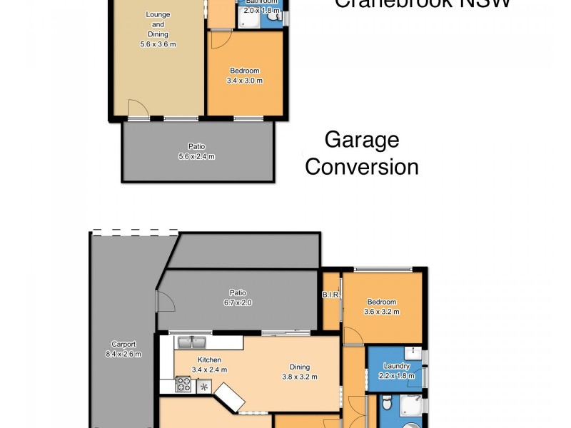 2 Ellim Place, Cranebrook NSW 2749 Floorplan