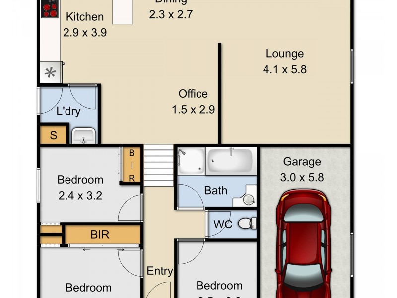 66 Nairana Drive, Marayong NSW 2148 Floorplan