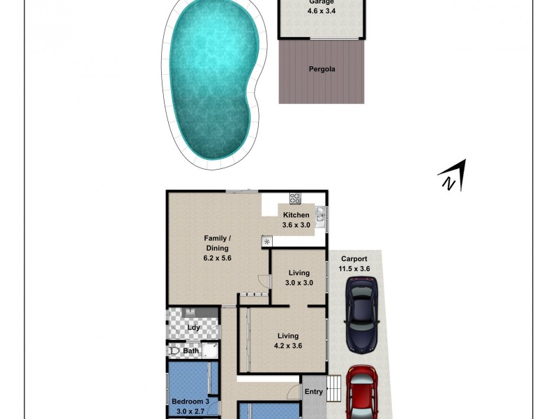68 Wellesley Crescent, Kings Park NSW 2148 Floorplan