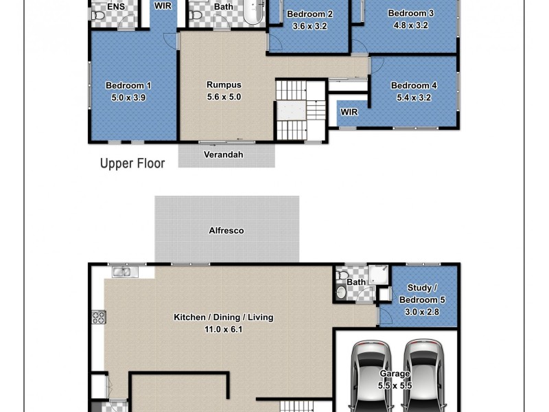 Cnr of 10 Tallaganda Street, Kellyville NSW 2155 Floorplan