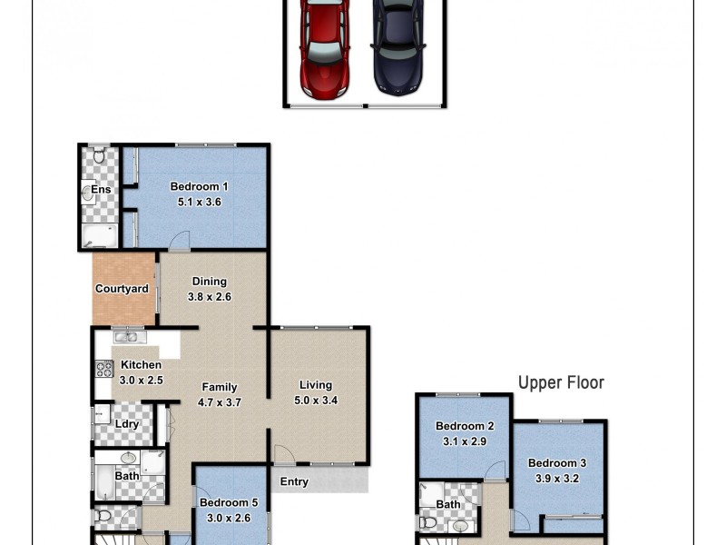 7 Madrid Place, Glendenning NSW 2761 Floorplan