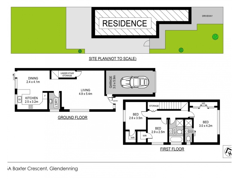 35A Baxter Crescent, Glendenning NSW 2761 Floorplan