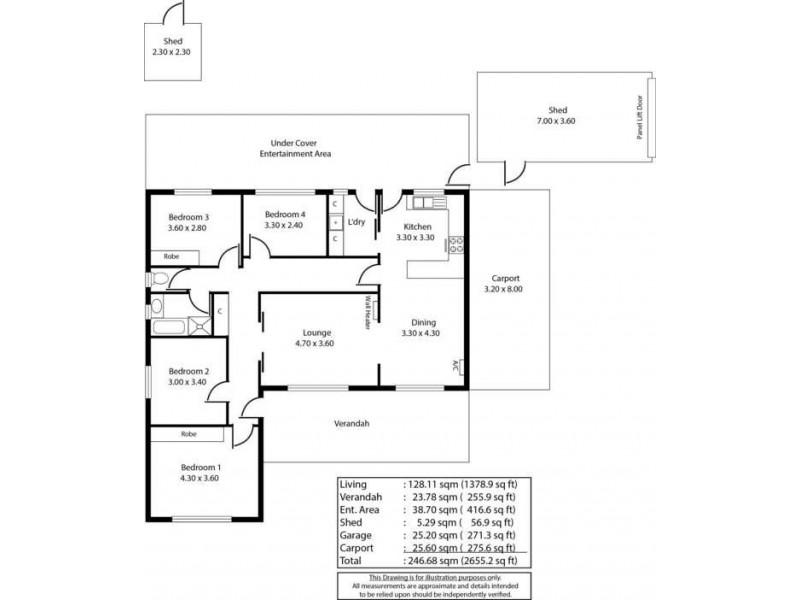 812 Lower North East Road, Dernancourt SA 5075 Floorplan