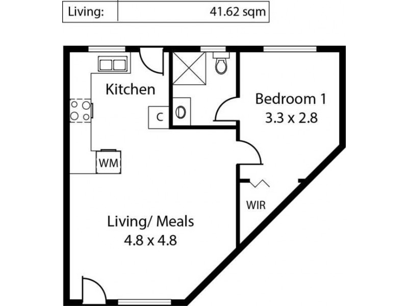 4/51 Diagonal Road, Glenelg East SA 5045 Floorplan