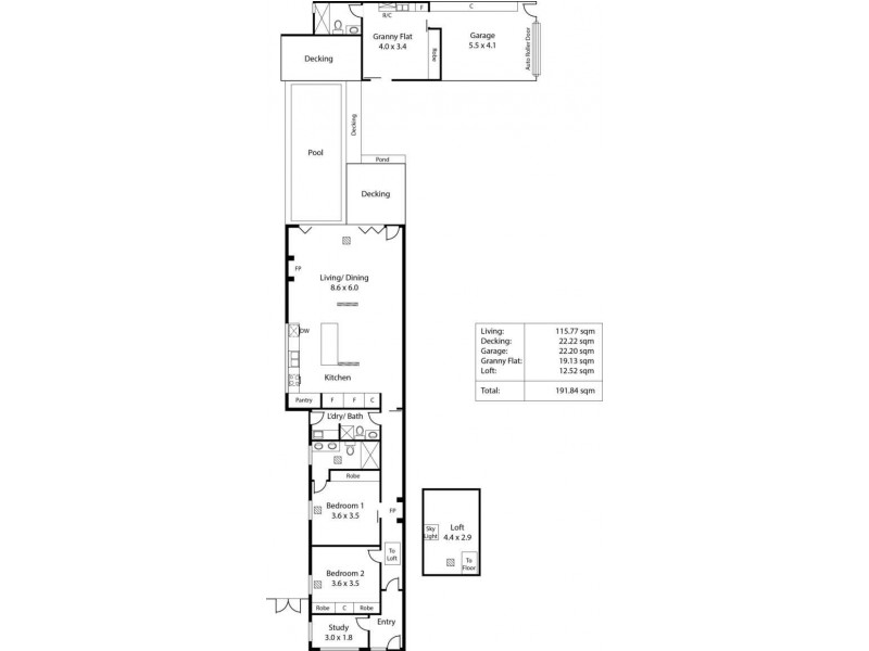 45 College Road, Somerton Park SA 5044 Floorplan