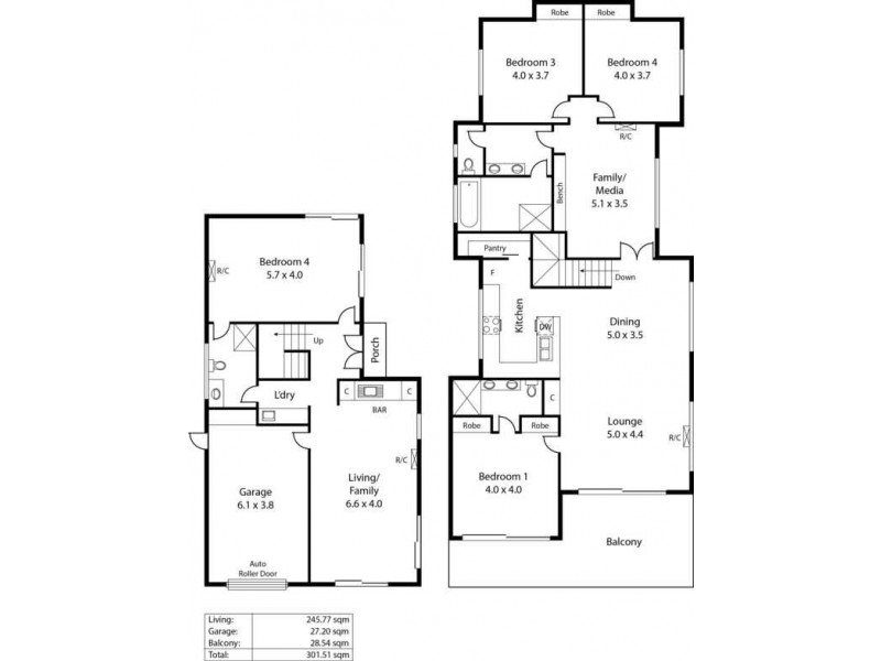 14  Clan Ranald Avenue, Edithburgh SA 5583 Floorplan