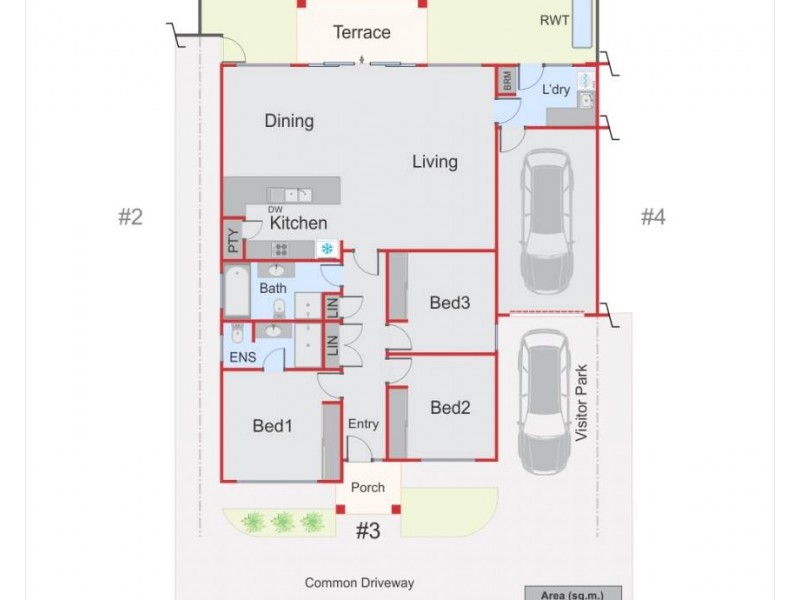 1 – 5/13 Bartlett Terrace, Semaphore Park SA 5019 Floorplan