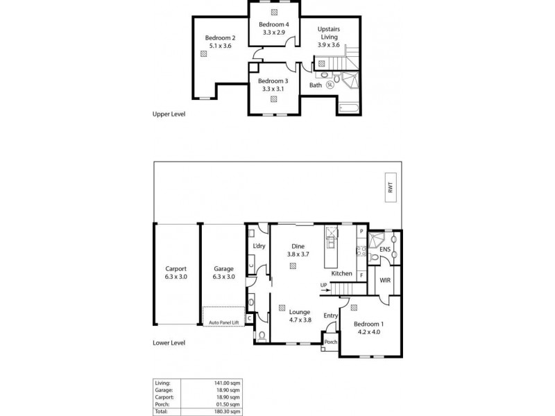 1/2 Broad Street, Marden SA 5070 Floorplan