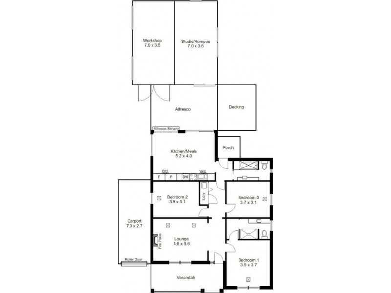 439 Goodwood Road, Westbourne Park SA 5041 Floorplan