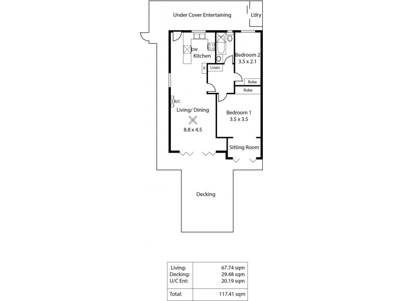 1/24 Military Road, West Beach SA 5024 Floorplan