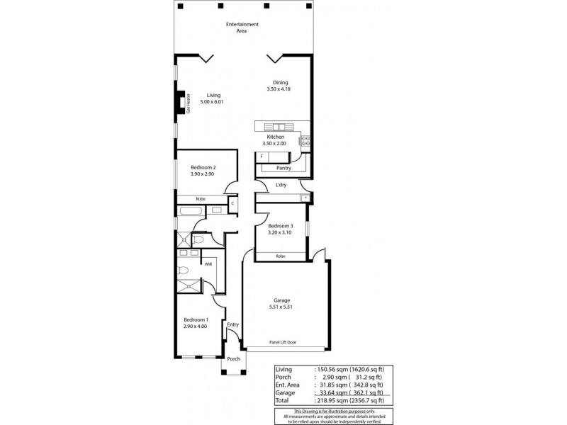 25 Antigua Grove, West Lakes SA 5021 Floorplan