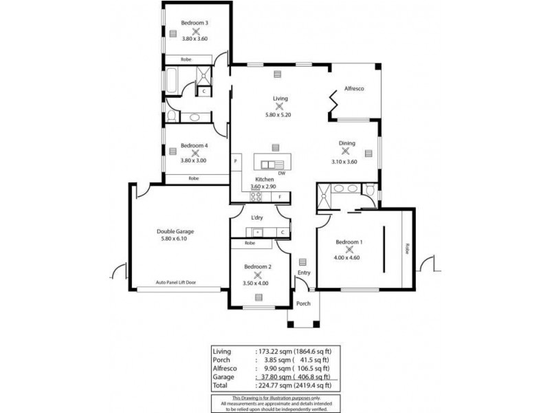 36 Adeline Street, Mawson Lakes SA 5095 Floorplan