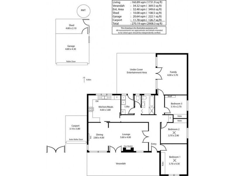 19 Park Valley Drive, Highbury SA 5089 Floorplan