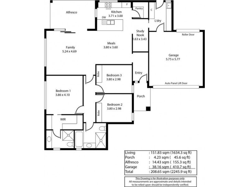 9A Allambee Avenue, Edwardstown SA 5039 Floorplan
