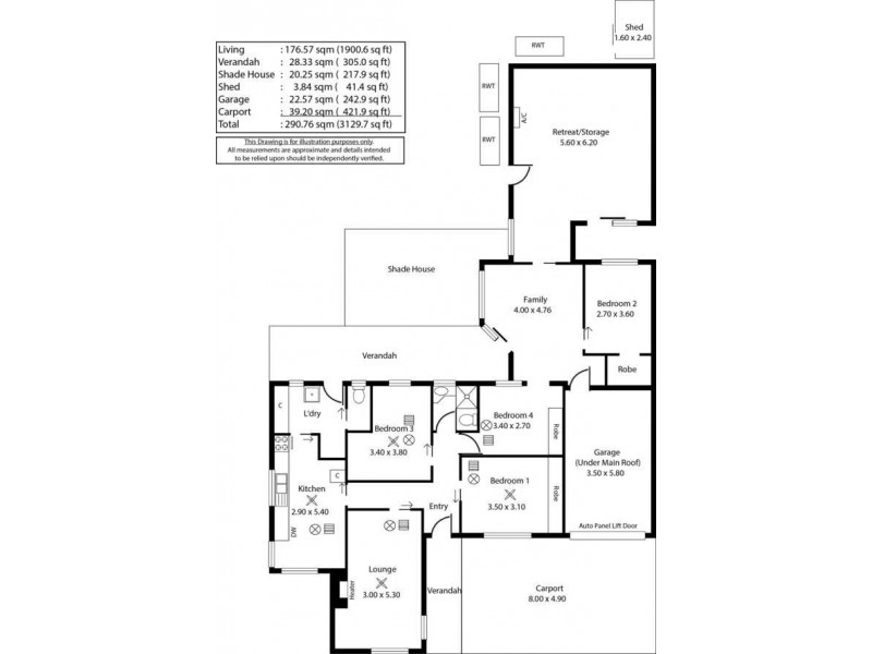31 Dwyer Road, Oaklands Park SA 5046 Floorplan