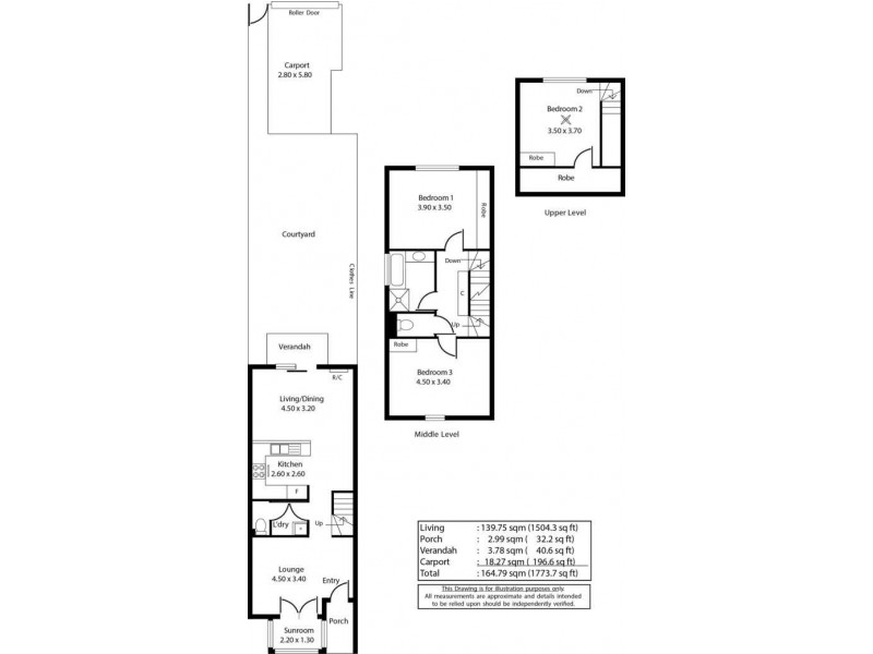 17 Henley Beach Road, Mile End SA 5031 Floorplan