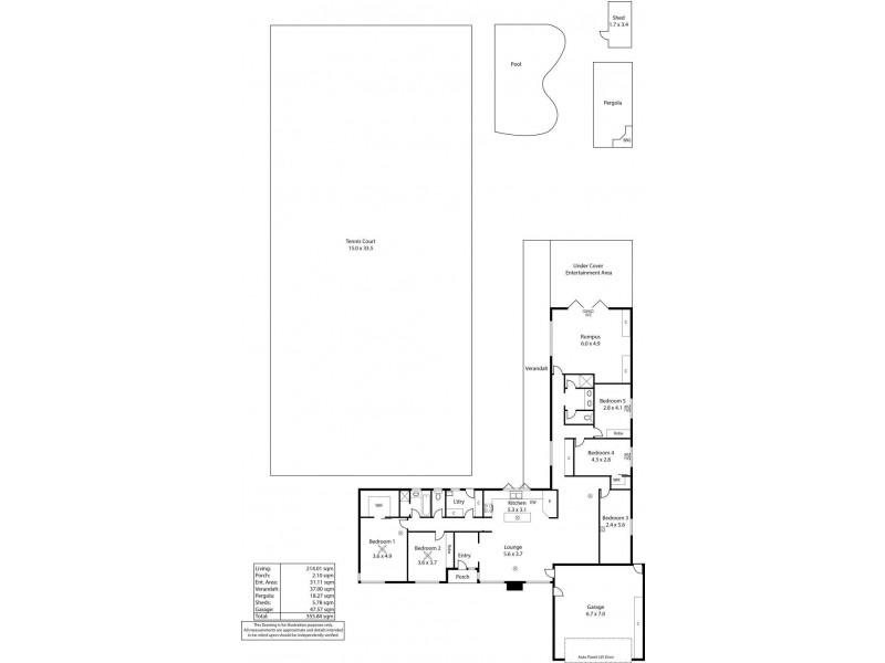 11 Montrose Avenue, Netherby SA 5062 Floorplan
