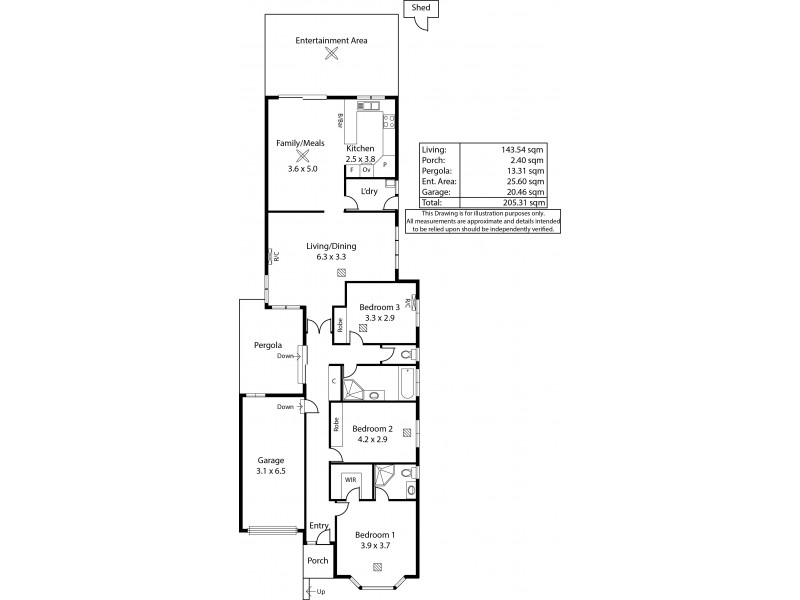 135A Penfold Road, Wattle Park SA 5066 Floorplan