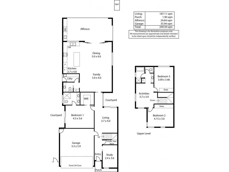 26 Fort Avenue, Kensington Gardens SA 5068 Floorplan